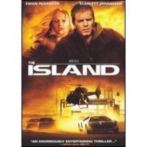 The Island DVD Ewan McGregor Scarlett Johansson DreamWorks Rated PG-13